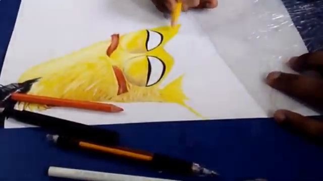 Drawing CHUCK (The Angry Birds Movie) смотреть онлайн