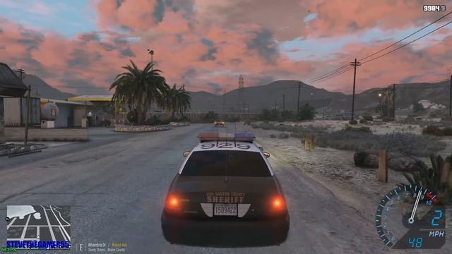 GTA 5 MODS LSPDFR 0.4 - CVPI SHERIFF PATROL!!! (GTA 5 REAL LIFE PC MOD) смотреть онлайн