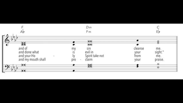 Ash Wednesday Responsorial Psalm Year ABC - Chant смотреть онлайн