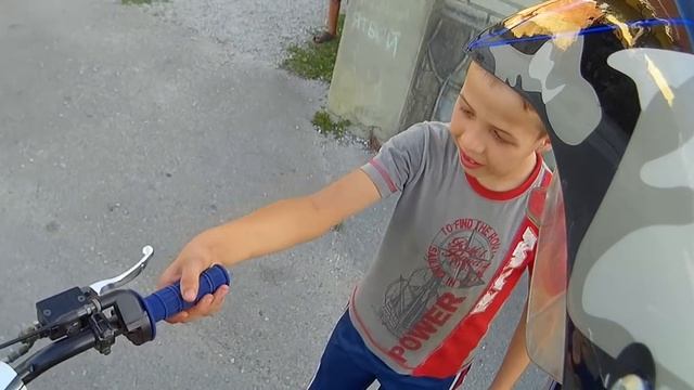 Реакция Детей На Пит-Байк! Kayo classic 125 krz 2016 смотреть онлайн