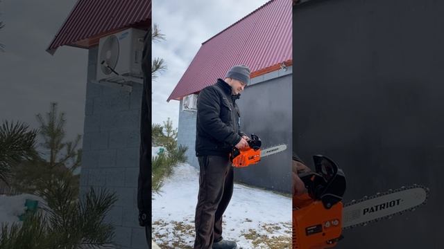 Бензопила patriot gs 126 первый запуск смотреть онлайн