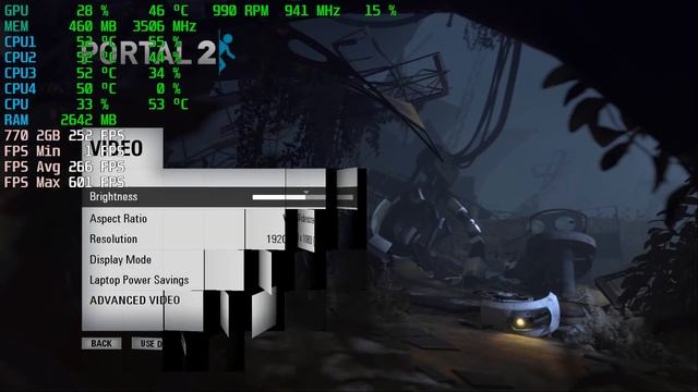 Portal 2 | GTX 770 2GB + i5-3450 + 8GB RAM смотреть онлайн