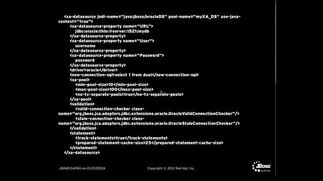 JBoss EAP - 22 XA Datasource Example смотреть онлайн