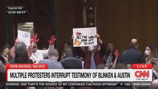 БЛИНКЕН ЗАТКНИСЬ, АМЕРИКАНЦЫ ТРЕБУЮТ ПРЕКРАЩЕНИЯ ОГНЯ И КРОВОПРОЛИТИЯ В ГАЗЕ