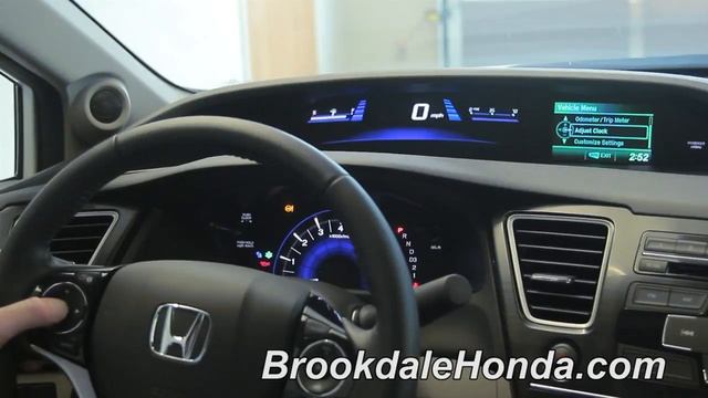 2013 | Honda | Civic | Set The Clock | How To By Luther Brookdale Honda смотреть онлайн