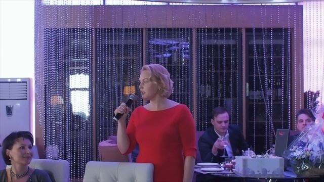 Яна Юцковская на пятилетии Школы профессора Юцковской