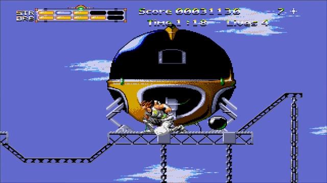 1990 Strider Returns: Journey From Darkness SEGA Genesis Old School retro game playthrough смотреть онлайн