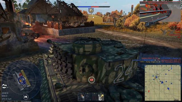 GERMAN TIGER TANK | TIGER H1 | War Thunder смотреть онлайн
