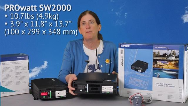 Xantrex PROwatt pure sine wave off-grid inverter смотреть онлайн