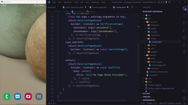 WhatsApp Clone Flutter 3.3 Tutorial | EPISODE 9 | Firebase Phone Authentication P-2 смотреть онлайн