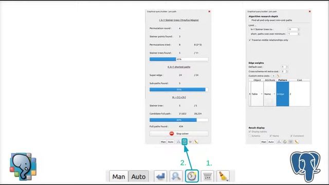 pgModeler query builder - SQL join solver смотреть онлайн