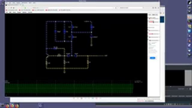 Hartley Oscillator in falstad Simulator смотреть онлайн