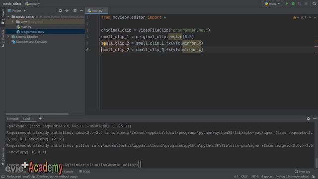 #Python Modüllerine Bakış: #MoviePy смотреть онлайн