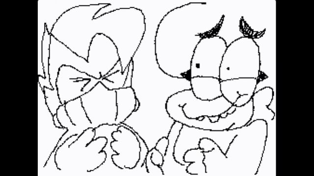 Knight and Chica laughing Flipnote смотреть онлайн