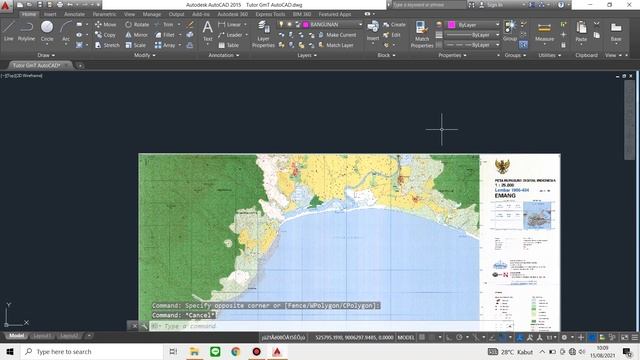 Geomatics Training 2021 - AutoCAD Civil 3D Rubbersheet dan Digitasi Point смотреть онлайн