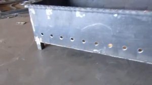 мангал со съёмными ножками