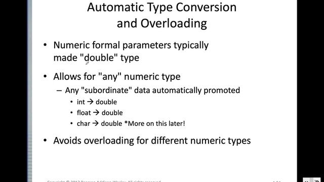 overloading resolution, default arguments смотреть онлайн