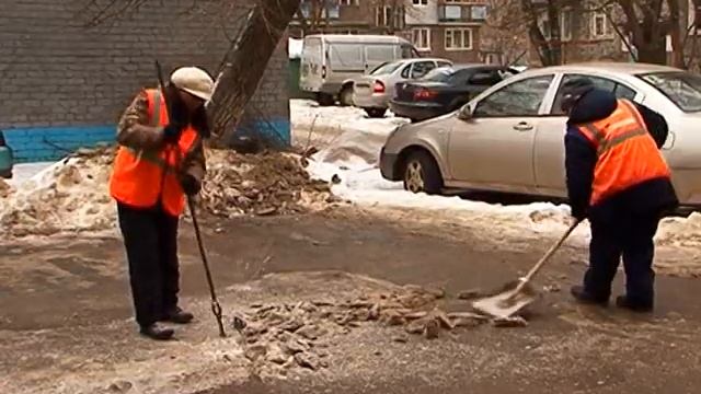 Уборка снега в Канавинском районе смотреть онлайн