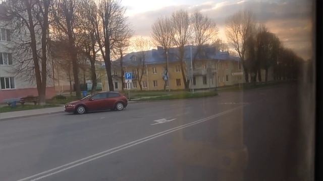 Молодечно. Поездка на автобусе МАЗ-105.465, Г/№ AK 5187-5, маршрут №18 (08.05.2022) смотреть онлайн