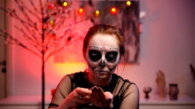 SUGAR SKULL MAKEUP Tutorial | HALLOWEEN 2019 смотреть онлайн