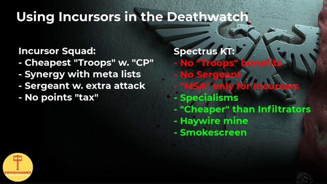 Incursors In The Deathwatch – How To Best Use Them In 9th Edition?