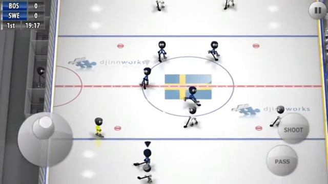 Game over #20- Stickman Ice Hockey (обзор андроид игры) смотреть онлайн