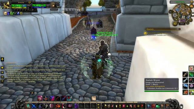 Let's Play WoW Legion Mensch Schurke [100-110] #180 Trauender König смотреть онлайн