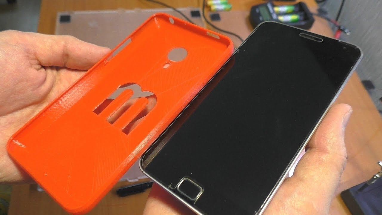 3D ПЕЧАТЬ ЧЕХЛОВ ДЛЯ СМАРТФОНА / КАК СДЕЛАТЬ ЧЕХОЛ смотреть онлайн