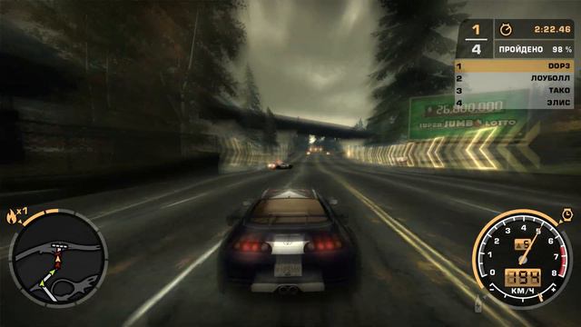5. NEED FOR SPEED MOST WANTED 2005 HD | Исси 12 в черном списке | Прохождение игры смотреть онлайн