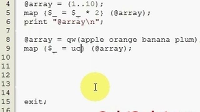 Perl Tutorial 13 - Functions: map, grep смотреть онлайн