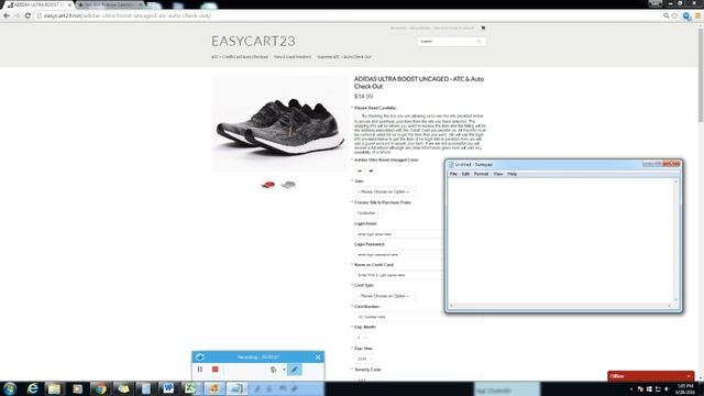 ADIDAS ULTRA BOOST - FREE AUTO CHECKOUT SLOTS смотреть онлайн