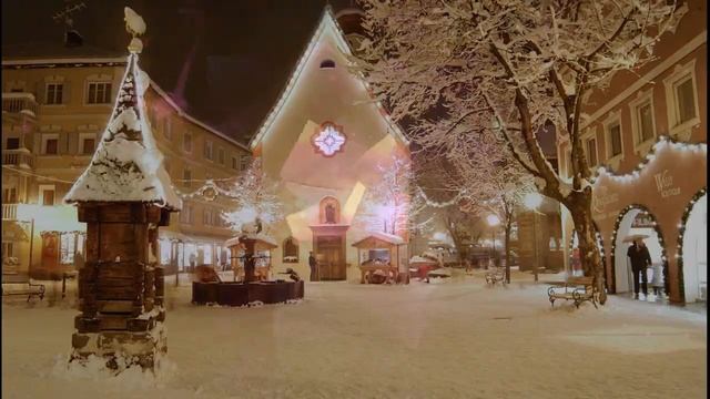Музыкальная видео-открытка с Рождеством Христовым смотреть онлайн