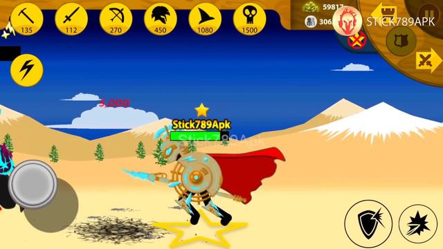 MEGA VOLTAIC GRIFFON GIANT SWORD ARMY MAX LEVEL UPGRADE X9999 | Stick War Legacy Mod | Stick789Apk