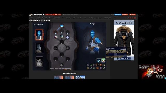 WOW Shadowlands. Калькулятор талантов медиумов смотреть онлайн