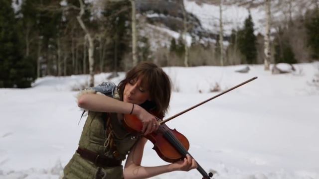 Skyrim Lindsey Stirling & Peter Hollens смотреть онлайн