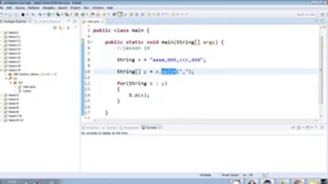 19) arrays part4 split string (java tutorial) смотреть онлайн