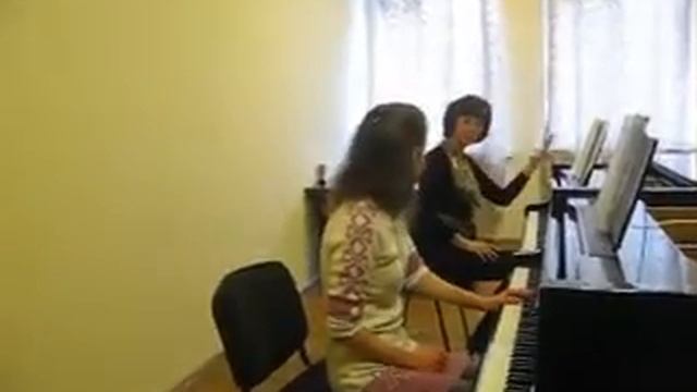 Открытый урок по фортепиано Сирятской Т.А. 6.12.2013 смотреть онлайн