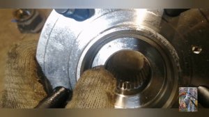 Меняю ступицу, борьба с  гайкой. Шевроле Каптива С 100