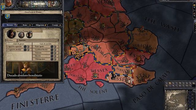 Crusader Kings II VIDEOTUTORIALES Titulos y leyes de sucesión смотреть онлайн