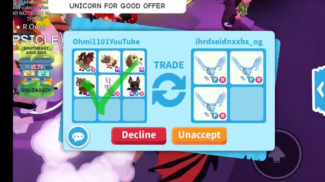 Ohmi1101 adopt me trades 184 смотреть онлайн