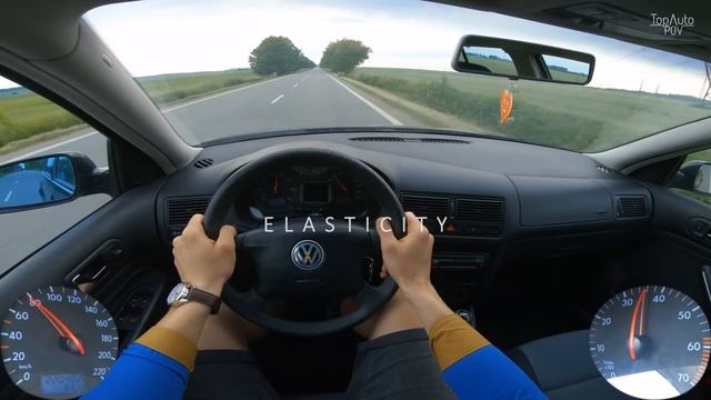 Volkswagen Golf mk4 1.4 16V (55kW) |42| 4K TEST DRIVE POV - SOUND, ACCELERATION & ENGINE?TopAutoPOV смотреть онлайн