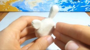 Как слепить из пластилина Гусь Обнимусь?\Видео лепка