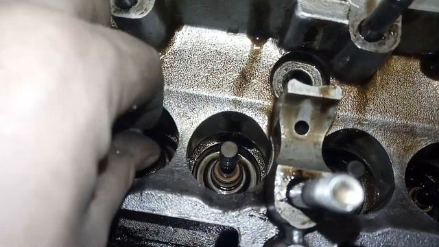 Ока просадка седла клапана . смотреть онлайн