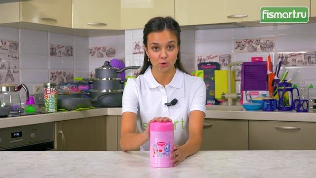 Термос-контейнер для пищи Fissman видеообзор (7904) | Fismart.ru