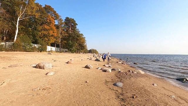 Комарово "Берег тысячи камней", как его называют некоторые. смотреть онлайн