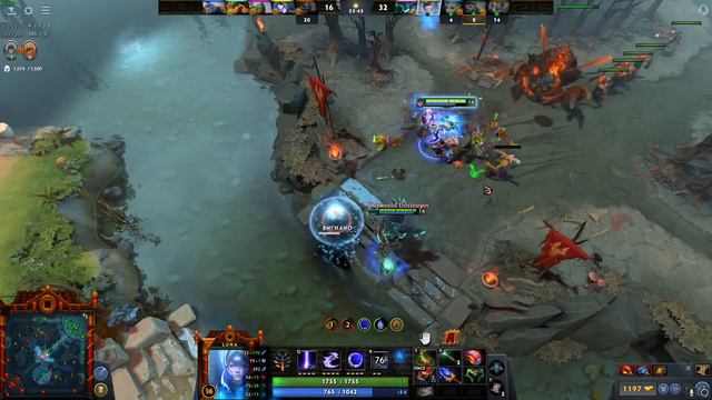 Dota 2 вчусь грати на Luna через аганім смотреть онлайн