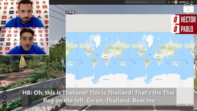 'You're the Geoguessr player of the year!' | Pablo Mari & Hector Bellerin смотреть онлайн