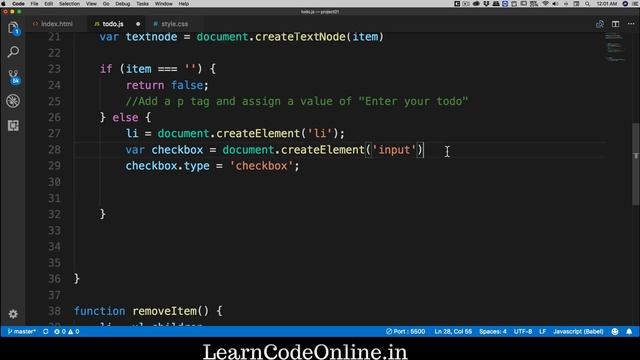 Adding a todo with fade in смотреть онлайн