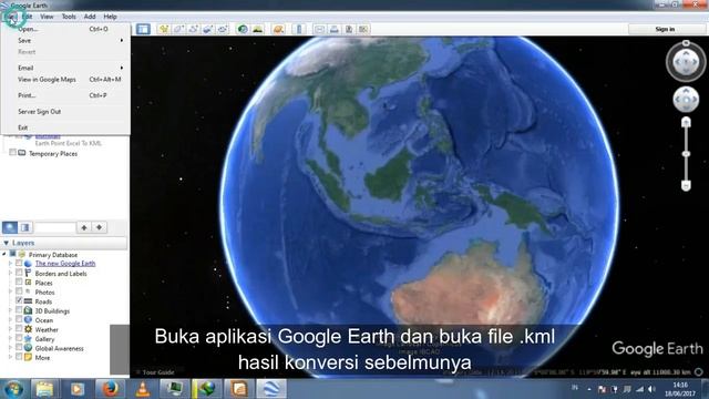 Tutorial Konversi File Mapinfo ke Google Earth / Map [JTDPOLINEMA] смотреть онлайн
