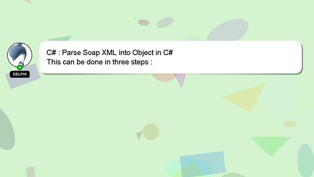C# : Parse Soap XML into Object in C# смотреть онлайн